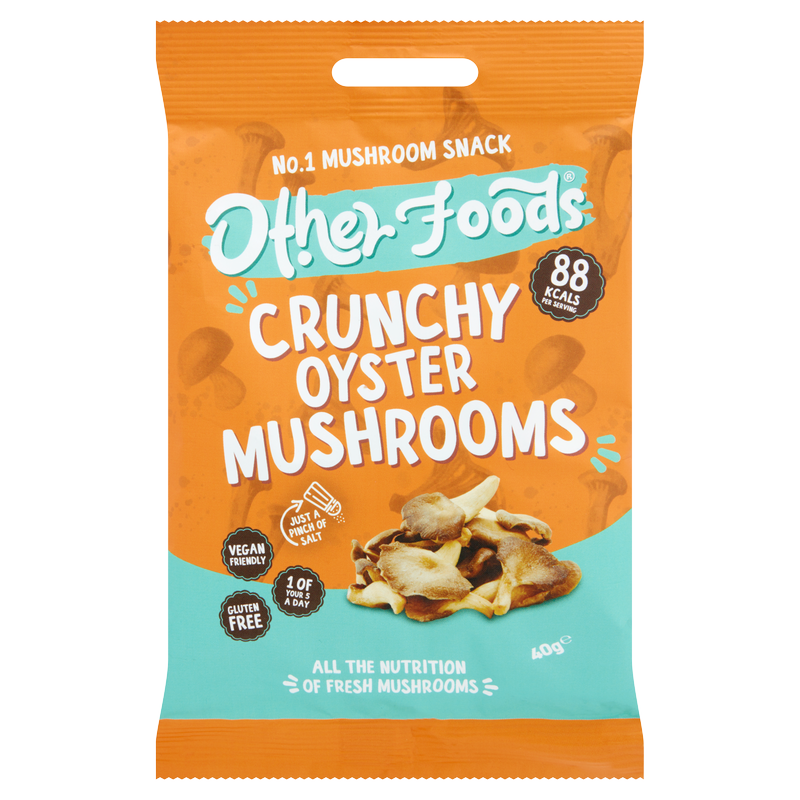 Other Foods Crunchy Oyster Mushrooms, 40g