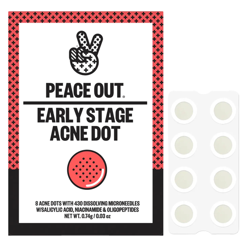 Peace Out 2% Salicylic Acid Early Stage Acne Dot, 8 Patches