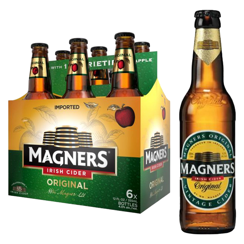 Magners Cider 6pk 12oz Btl 4.5% ABV