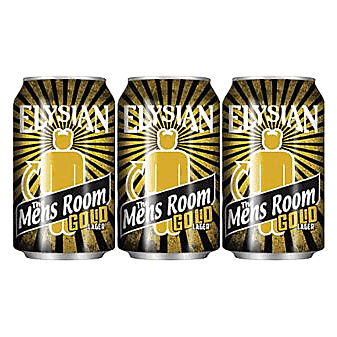 Elysian Brewing The Mens Room Gold Lager 6pk 12oz Can