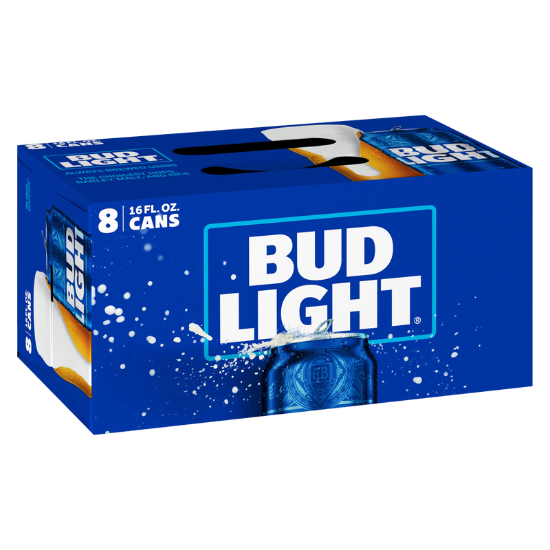 Bud Light 8pk 16oz Can