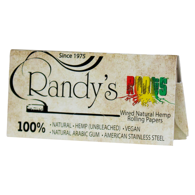Randy's Organic Hemp Wired Rolling Paper 1 1/4in