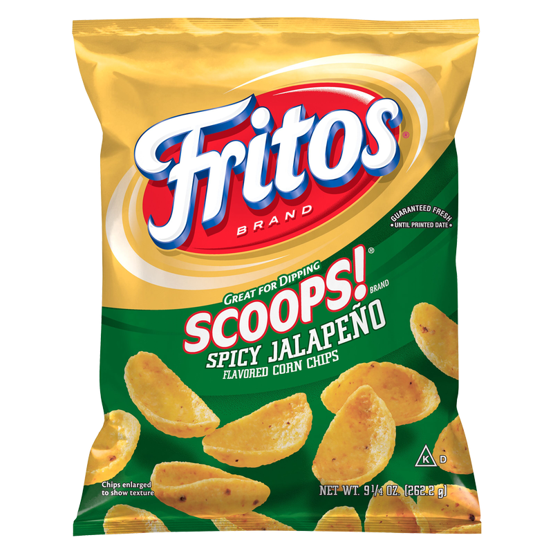 Fritos Scoops Jalapeno 9.25oz