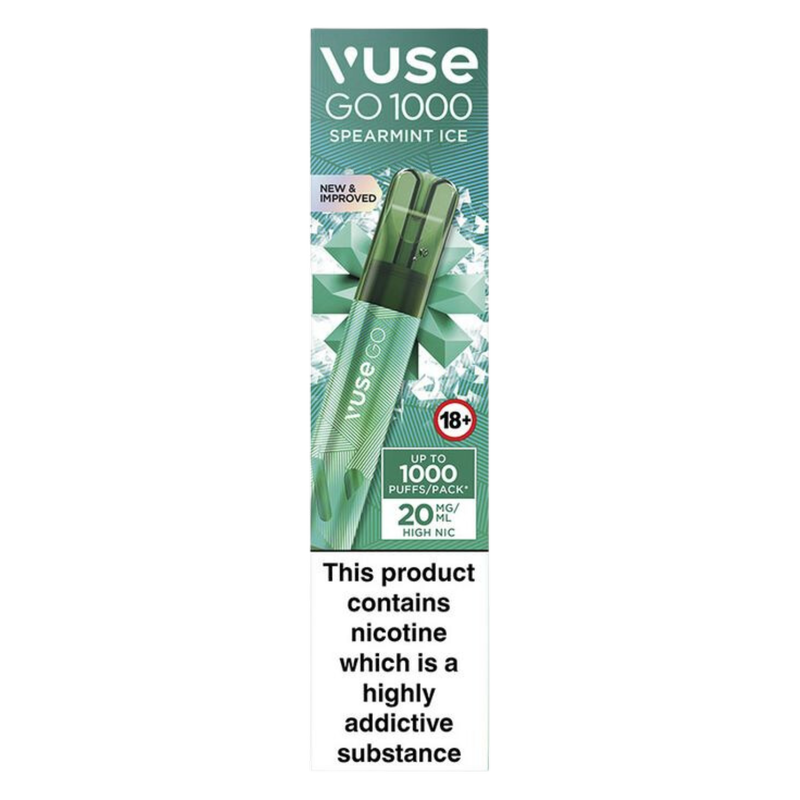 Vuse Go 1000 Pen Spearmint Ice 20mg/ml, 2ml