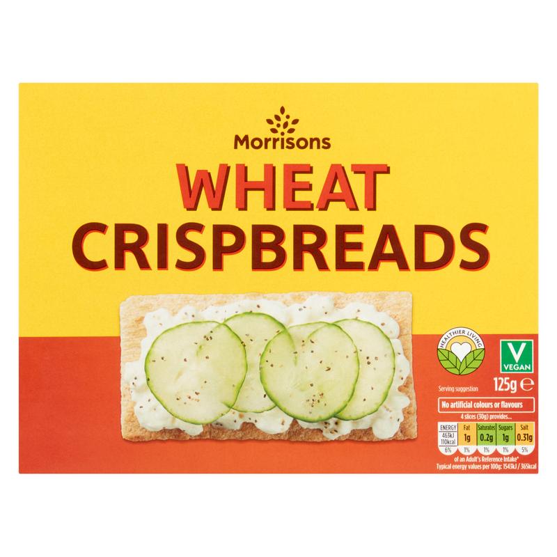 Morrisons Wheat Crispbread, 125g