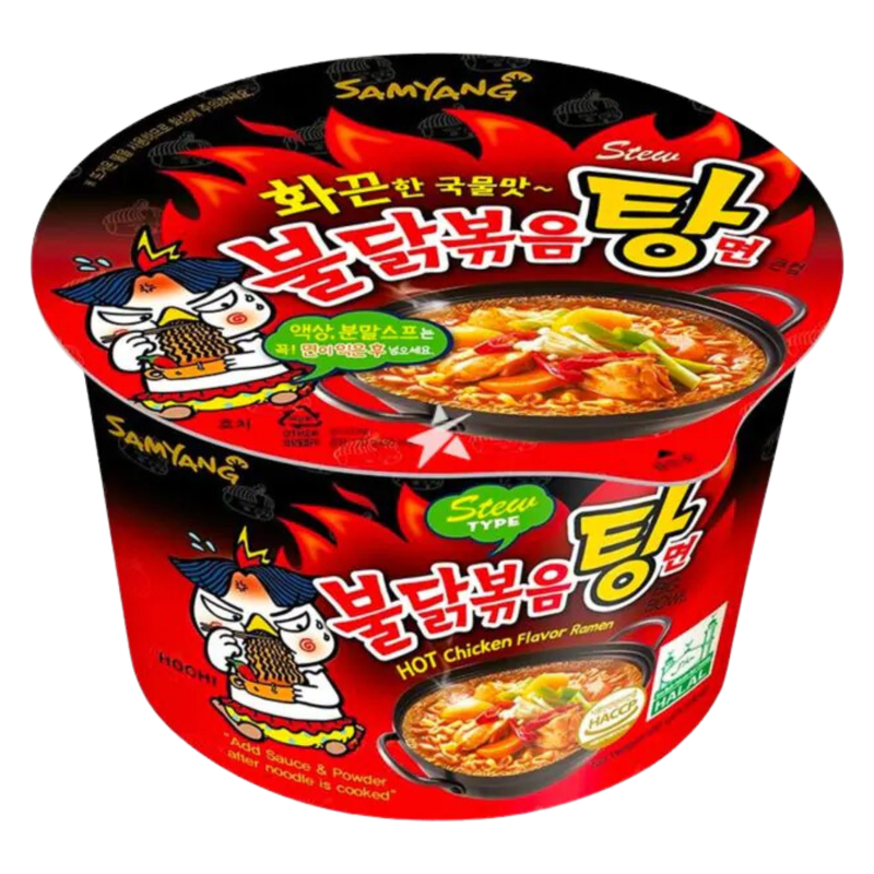 Samyang Hot Chicken Big Bowl Instant Noodles, 105g