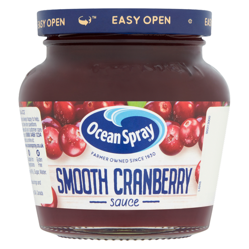 Ocean Spray Smooth Cranberry Sauce, 250g