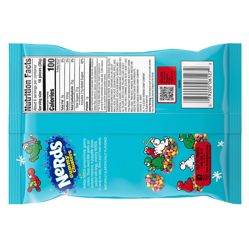 Nerds Gummy Clusters Holiday 6oz