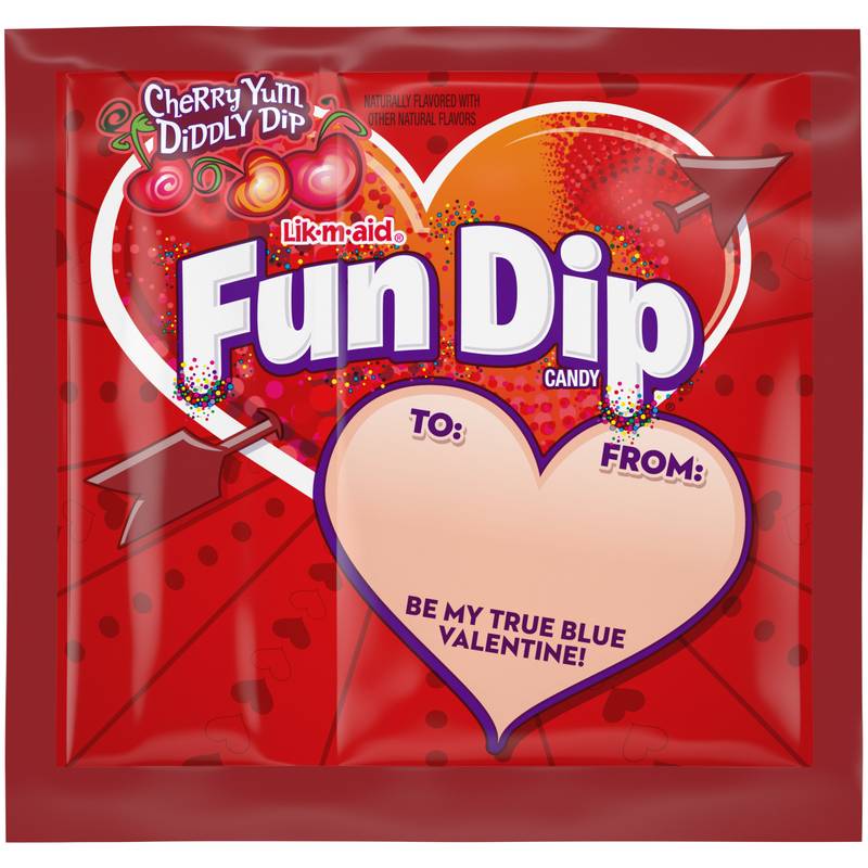 Fun Dip Maui Punch Friendship Exchange Valentine Candy, 22 ct - Kroger
