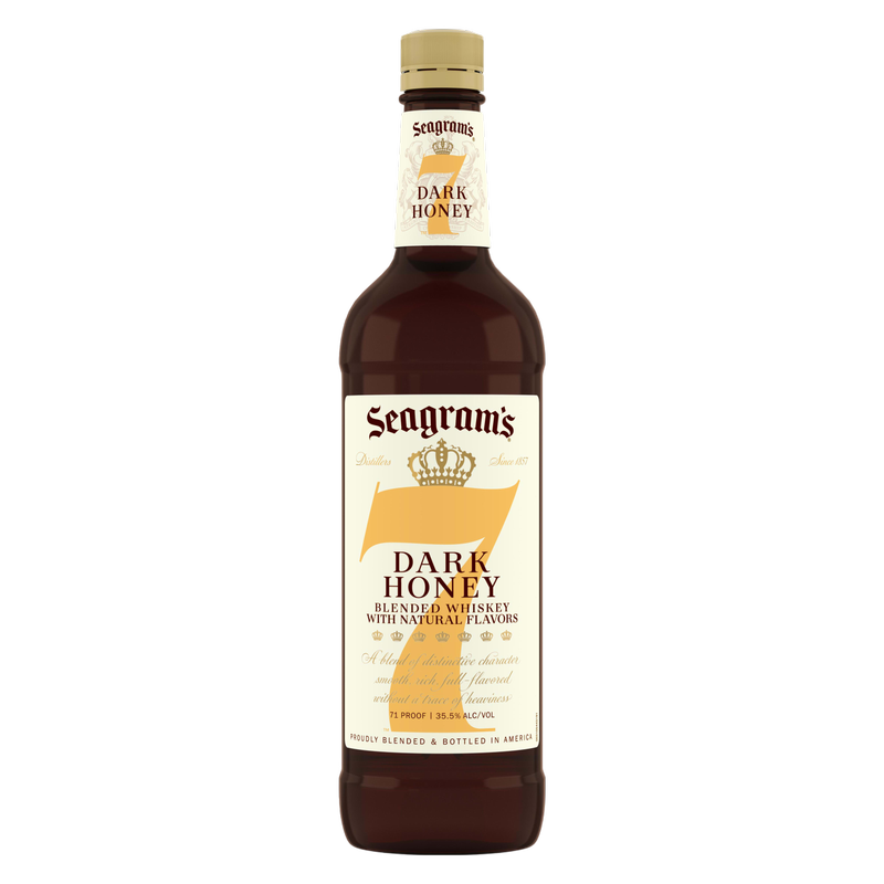 Seagram's 7 Crown Dark Honey Whiskey 750ml (71 proof)