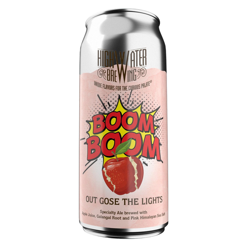 High Water Brewing Boom Boom Out Gose The Lights Single 16oz Can