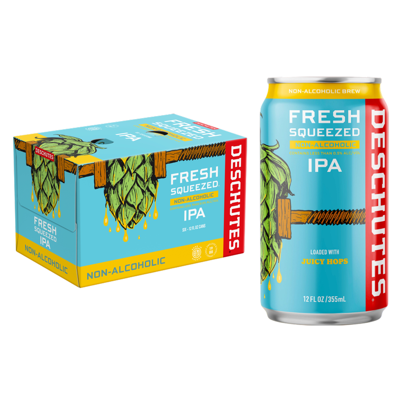 Deschutes Fresh Squeezed Non-Alcoholic IPA 6pk 12oz Cans