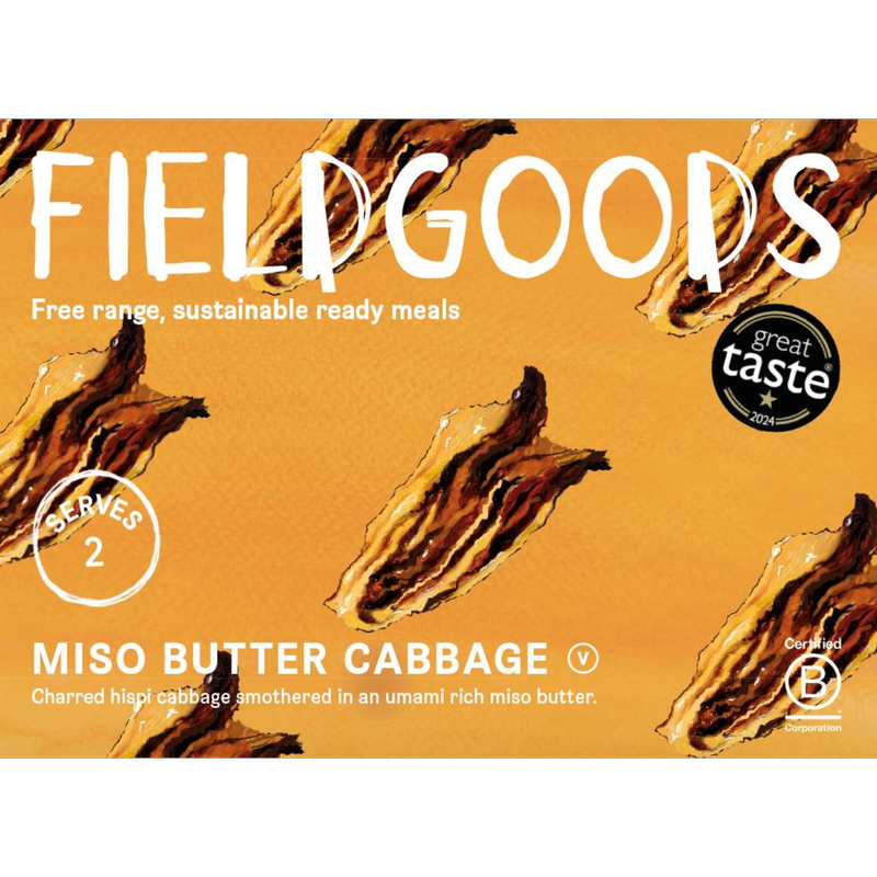 FieldGoods Miso Butter Hispi Cabbage - Side For Two, 240g