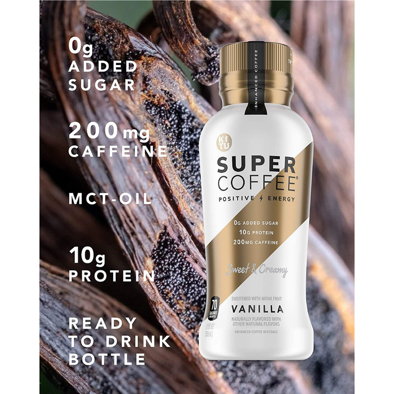Super Coffee Vanilla 12oz Btl