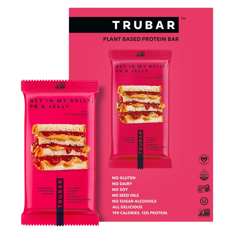 Trubar Get In My Belly Peanut Butter & Jelly Case 12 CT