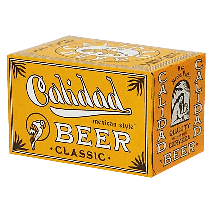 Calidad Beer Mexican-Style Lager 6pk 12oz Can 5% ABV