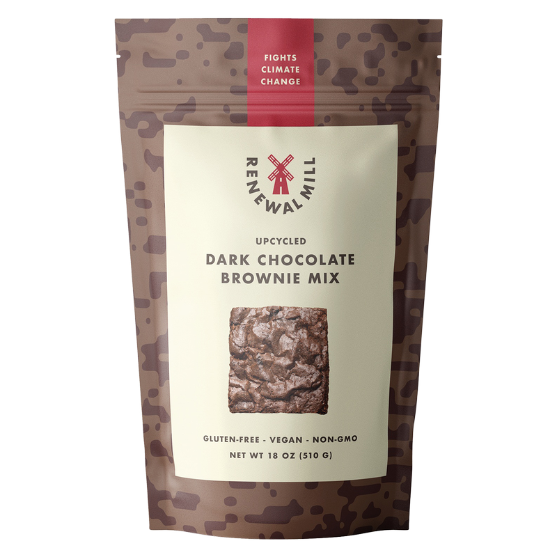 Renewal Mill Upcycled Dark Chocolate Brownie Mix 18oz Bag
