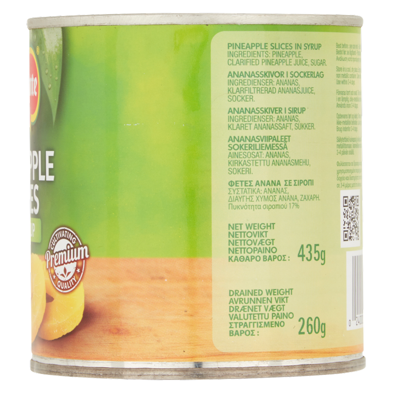 Del Monte Pineapple Slices in Syrup, 435g
