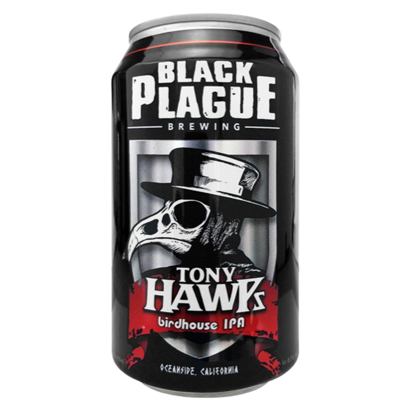Black Plague Brewing Tony Hawps IPA Collaboration 6pk 12oz Can
