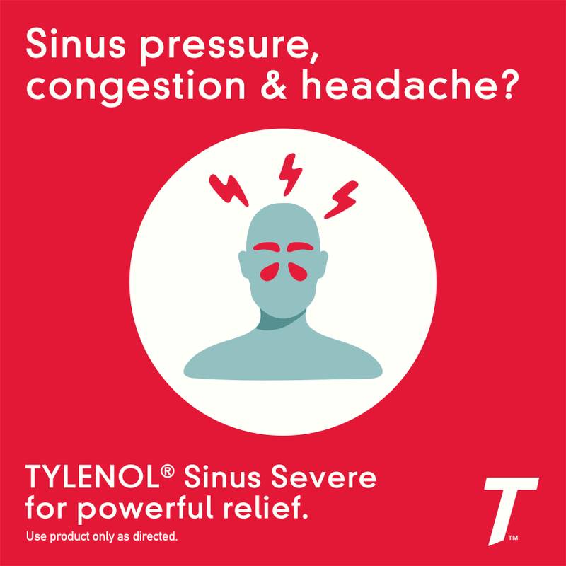 Tylenol Sinus Severe Capsules 24ct