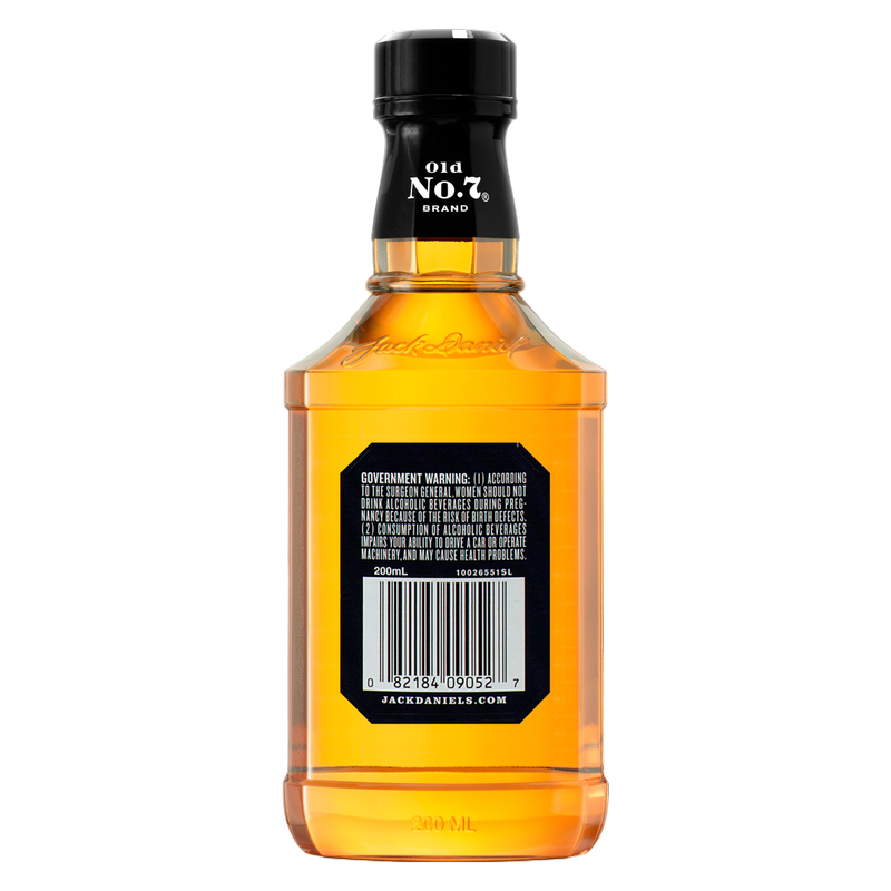 Jack Daniel's Old No. 7 Tennessee Whiskey 200 mL (80 Proof)
