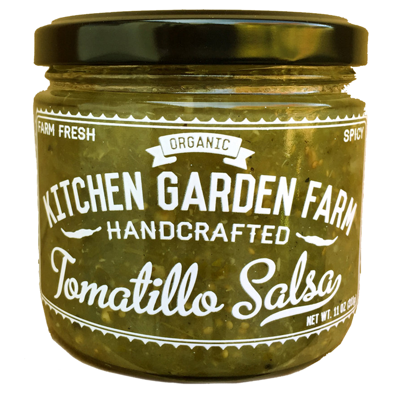 Kitchen Garden Farms Organic Tomatillo Salsa 11oz