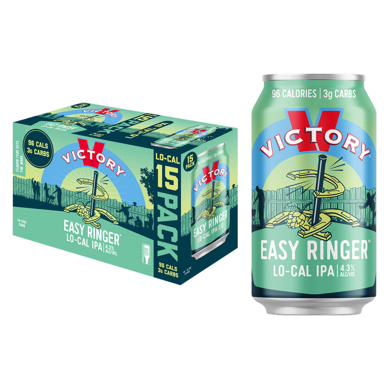 Victory Easy Ringer IPA 15pk 12oz Can 4.3% ABV