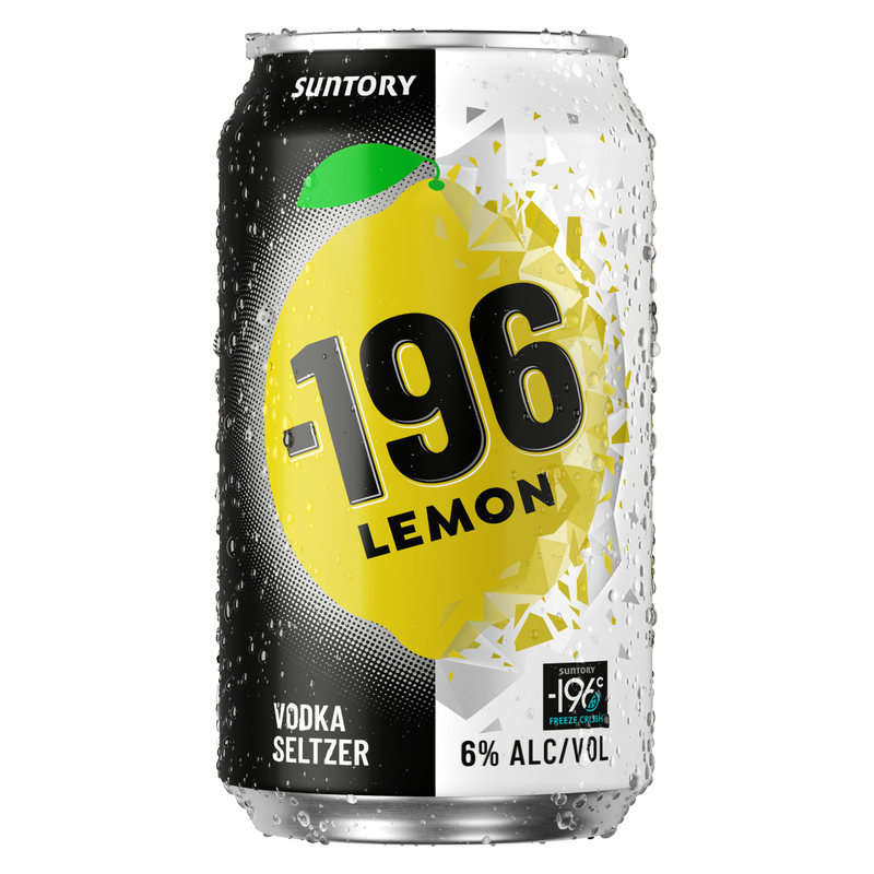 -196 Lemon RTD 4pk 355ml Can 6% ABV