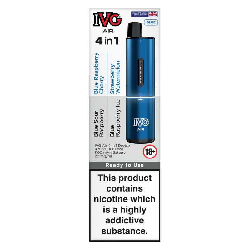 IVG Air 4 In 1 Blue Starter Kit, 1pcs