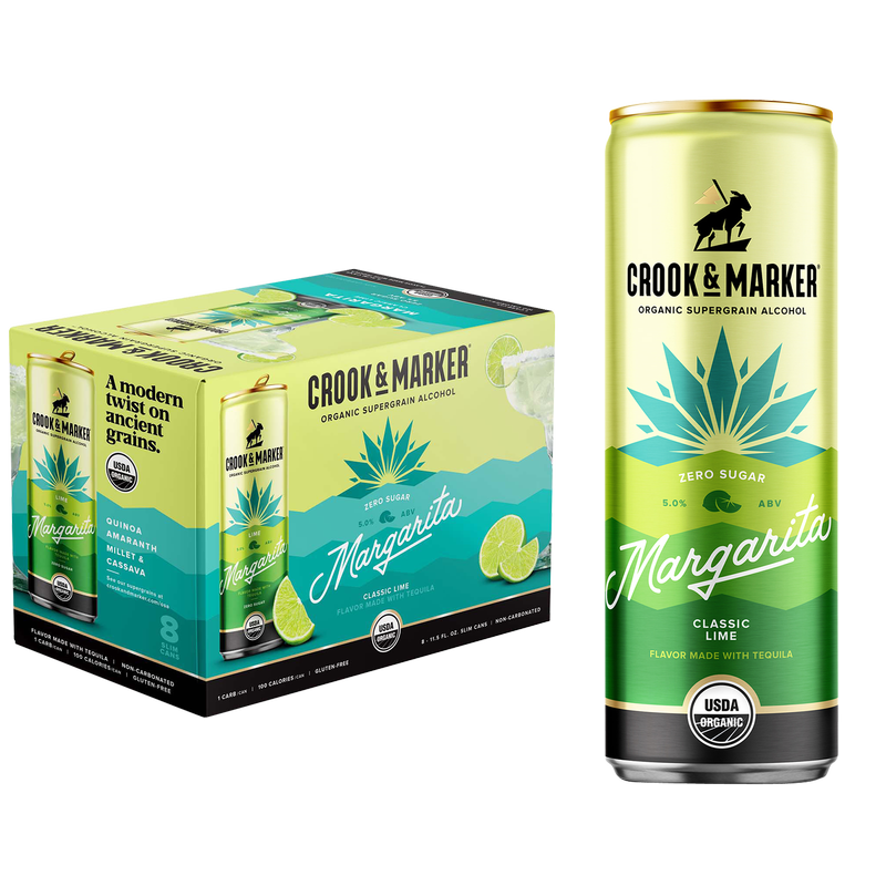 Crook & Marker Lime Margarita 8pk 11.5oz Can 5.0% ABV