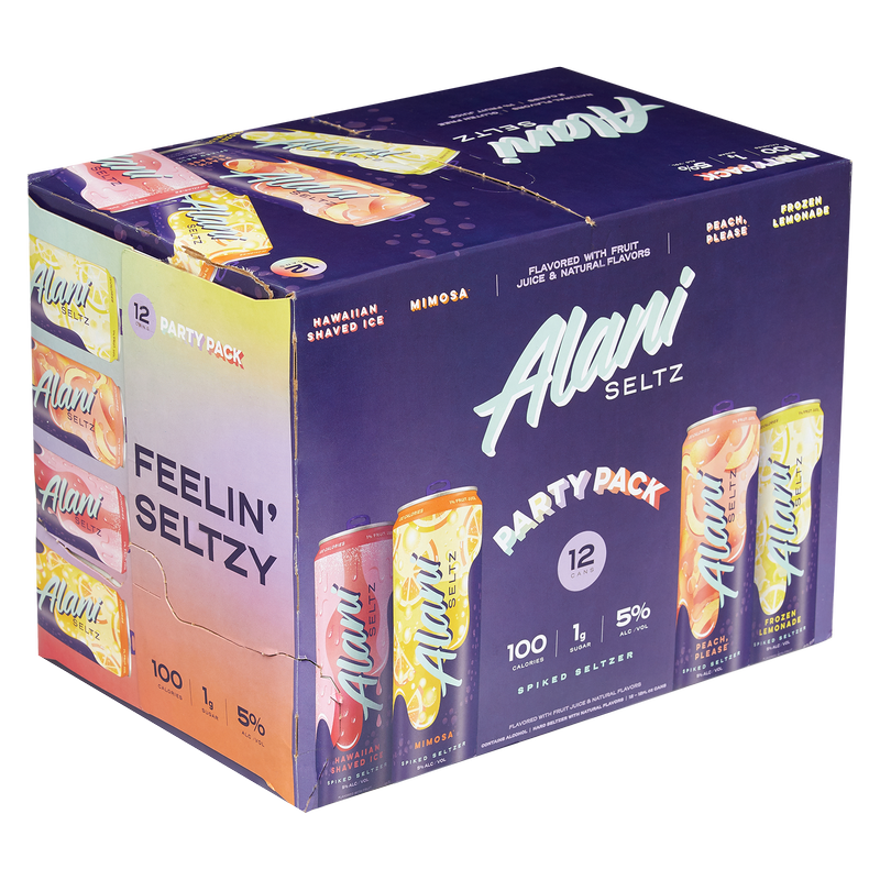 Alani Party Pack Seltzer Variety 12pk 12oz Can 5.0% ABV