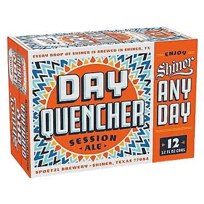 Shiner Day Quencher Session Ale 12pk 12oz Can