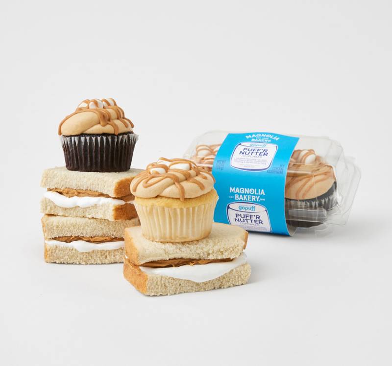 Gopuff x Magnolia Bakery Puff'rnutter Cupcakes 2ct
