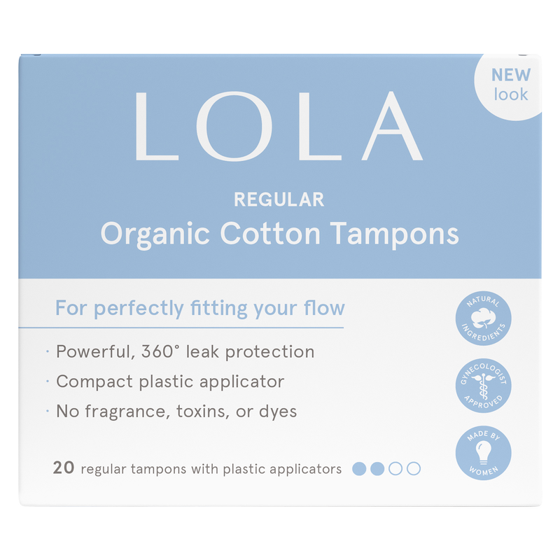 LOLA Regular Compact Tampons 20ct