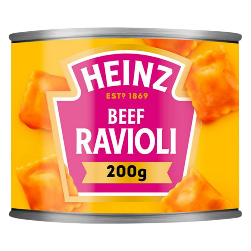 Heinz Beef Ravioli in a Rich Tomato Sauce, 200g