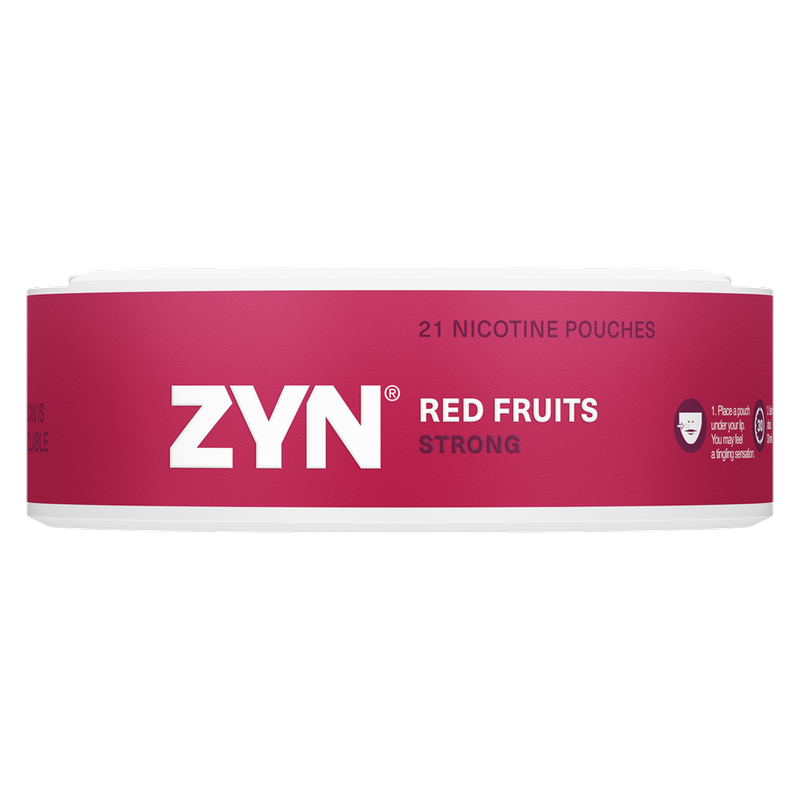 Zyn Red Fruits Strong 9mg, 21pcs