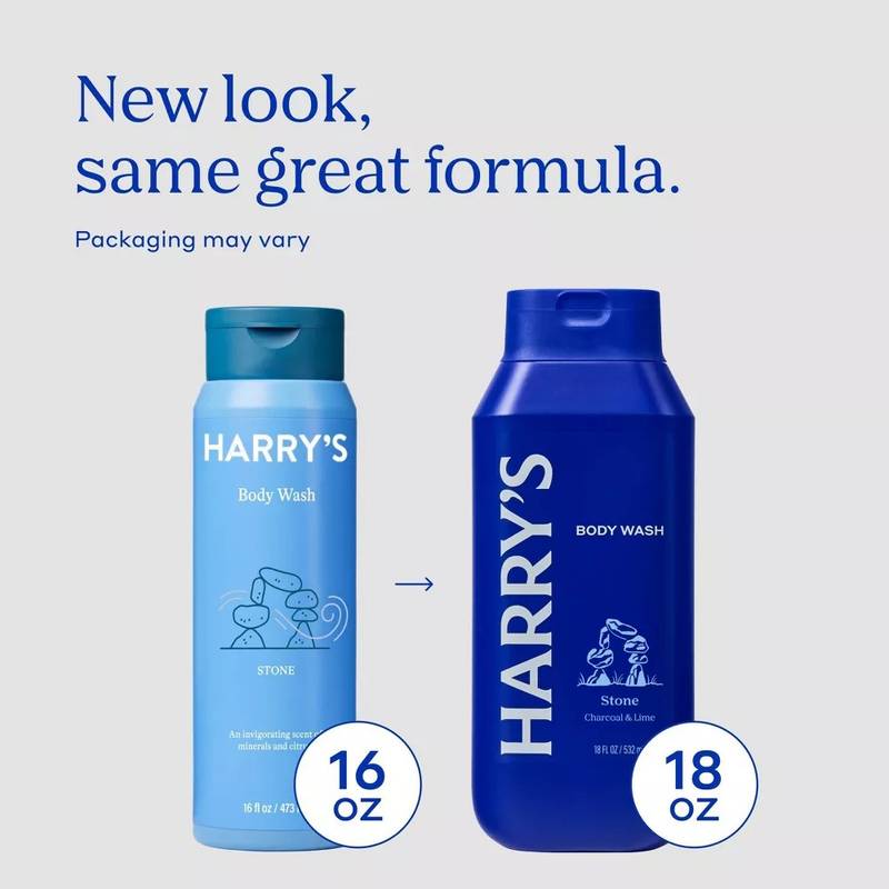 Harry's Men's Body Wash, Stone, 18oz