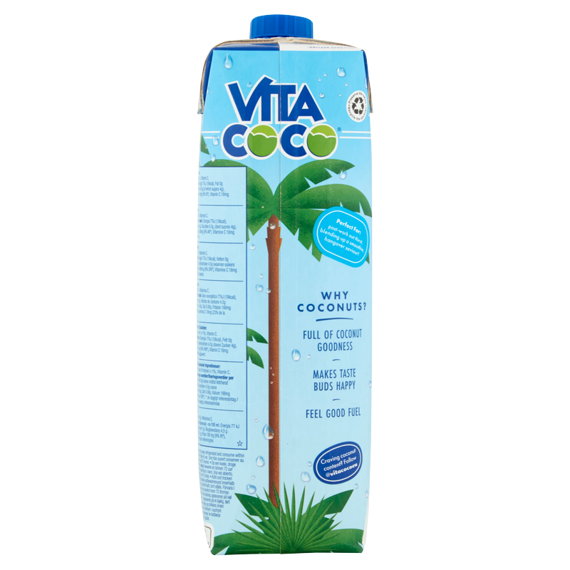 Vita Coco Pure Coconut Water, 1L