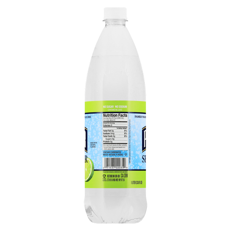 Polar Lime Seltzer 1 Liter