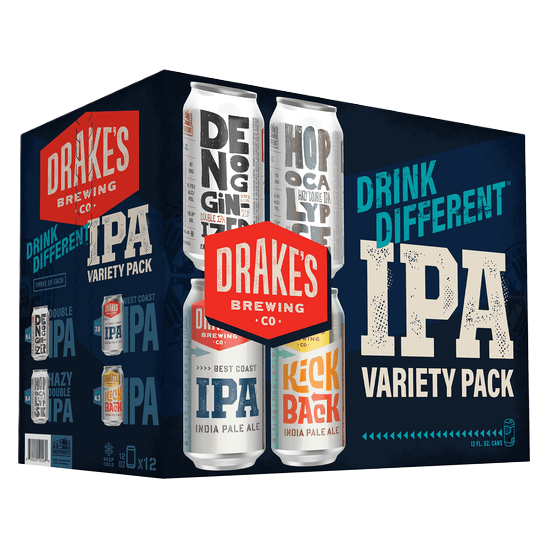 Drake's Brewing Co. Drink Different IPA Variety Pack (12PKC 12 OZ)