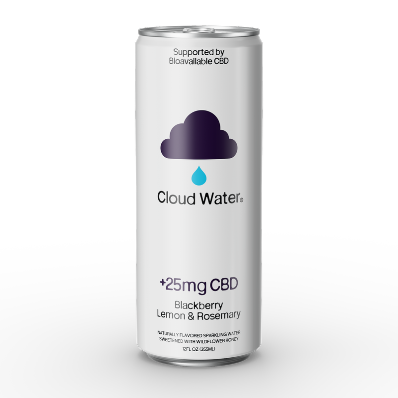 Cloud Water Blackberry Lemon CBD 12oz Can