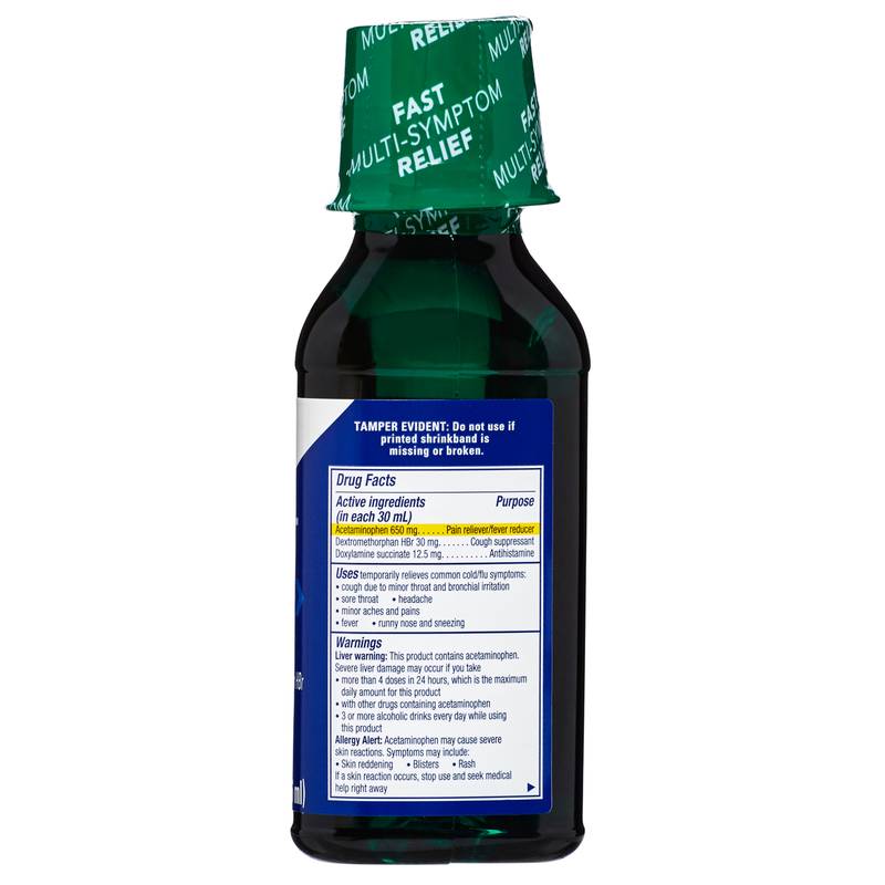 Vicks Nyquil Cold & Flu Relief Liquid 8oz