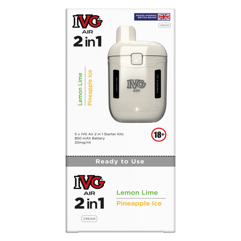 IVG Air 2 In 1 Cream Starter Kit, 1pcs