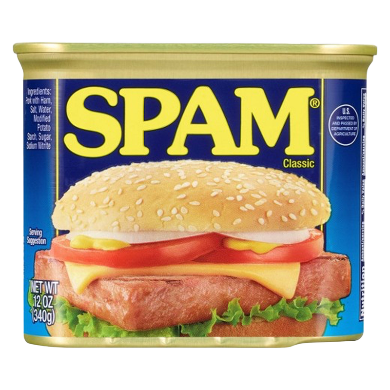 Spam Classic Luncheon Canned Meat 12oz