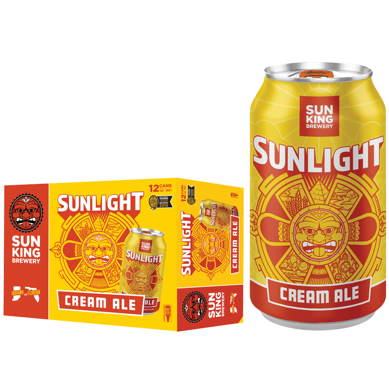 Sun King Sunlight Cream Ale 12pk 12oz Can 5.2% ABV