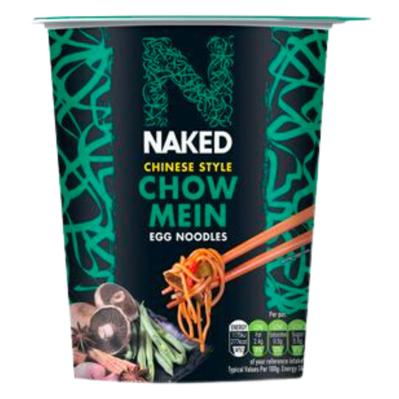 Naked Noodle Chow Mein Egg Noodles, 78g