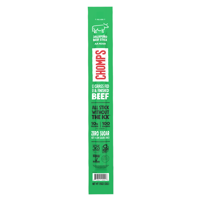 Chomps Jalapeno Beef Stick 1.15oz