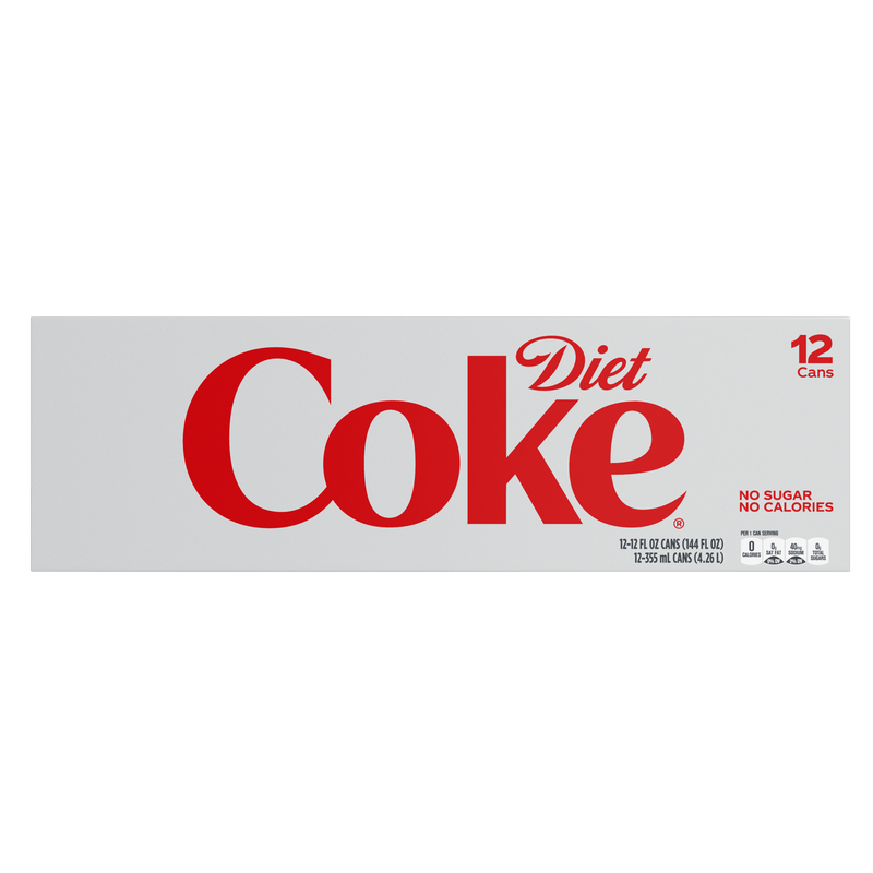 Diet Coke 12pk 12oz Can