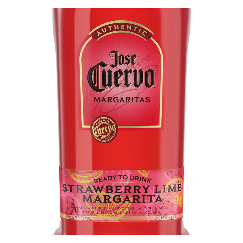 Jose Cuervo Authentic Strawberry Lime Margarita 1.75L 9.95% ABV