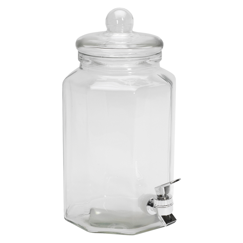 Glass Beverage Dispenser-Mixer 4.2 Liter